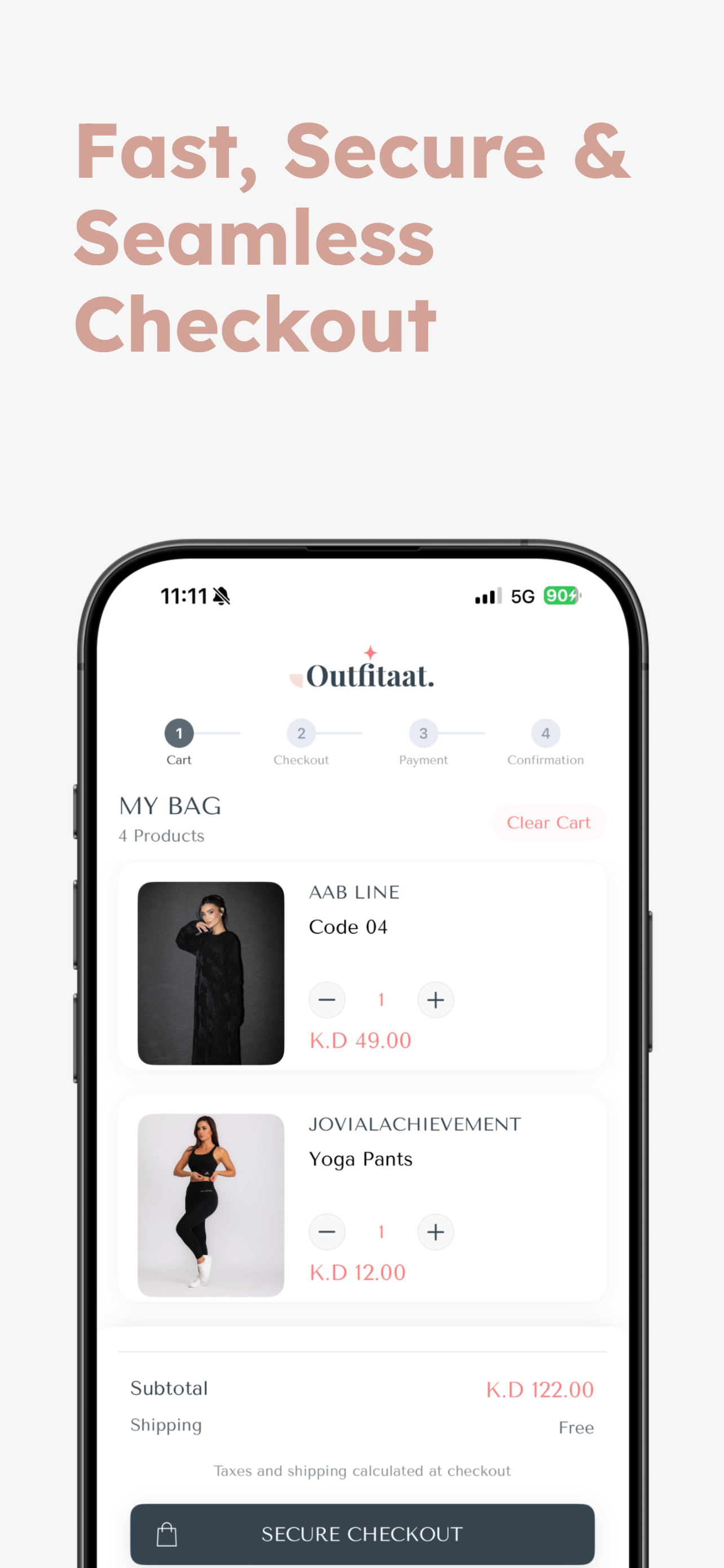Outfitaat - Secure Checkout