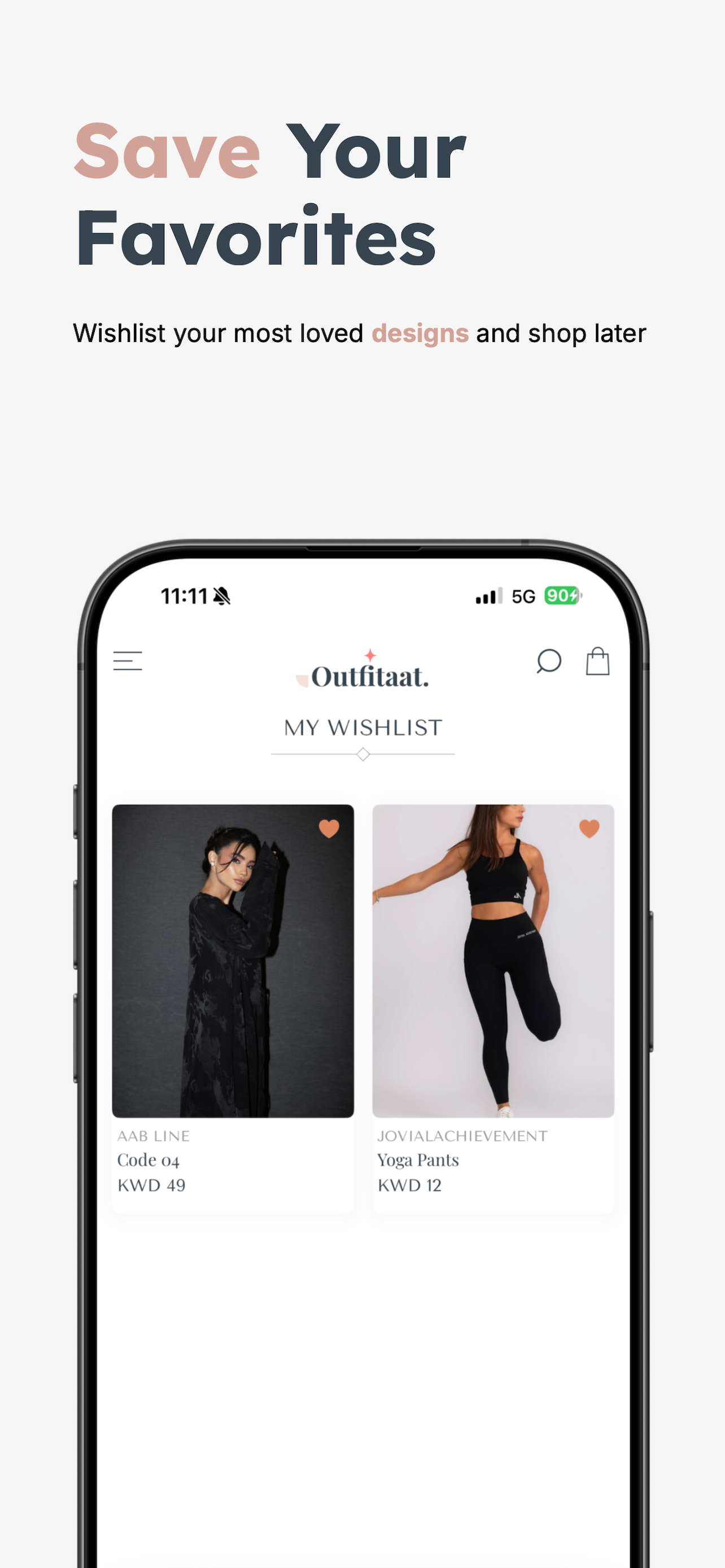 Outfitaat - Wishlist